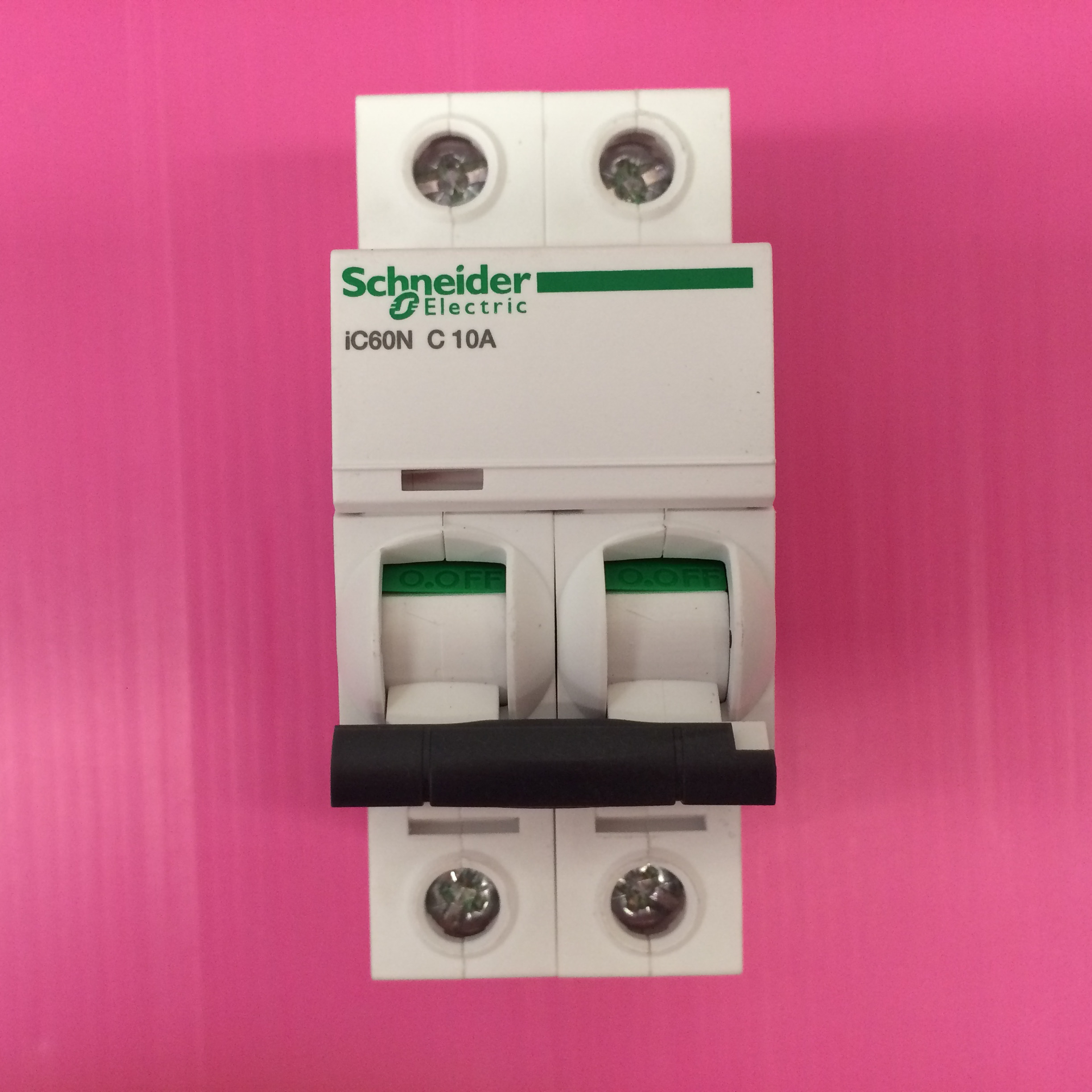 MCBs 2P 10A # iC60N "Schneider"